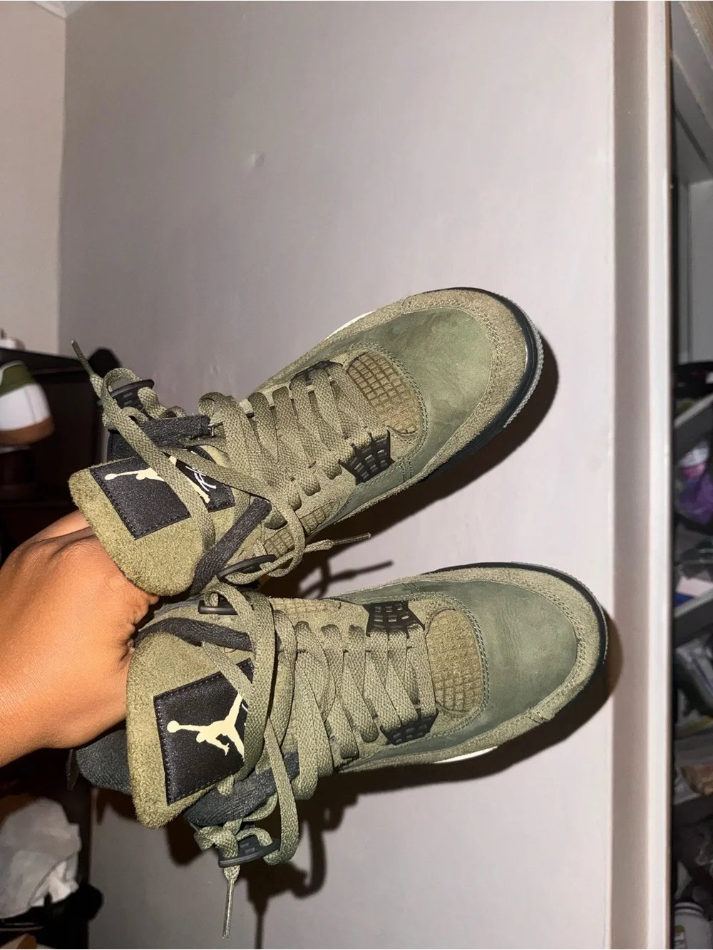 Jordan 4 Retro SE Craft Olive